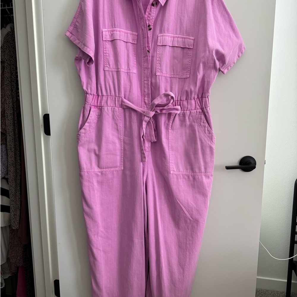 Women's Pink Jumpsuit
